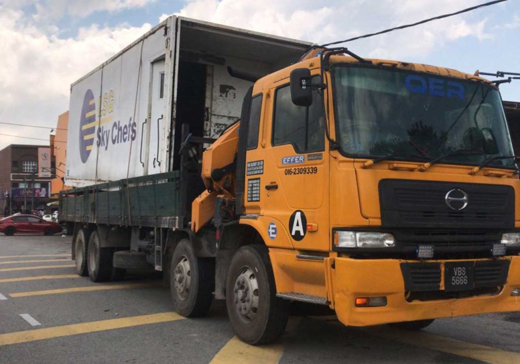 Lorry Crane